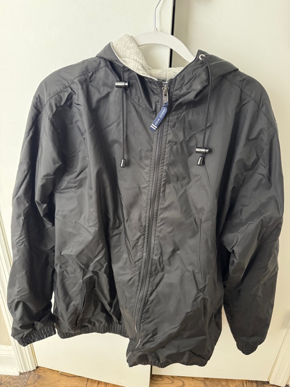 Men's Black Raincoat - Picture 1 of 3